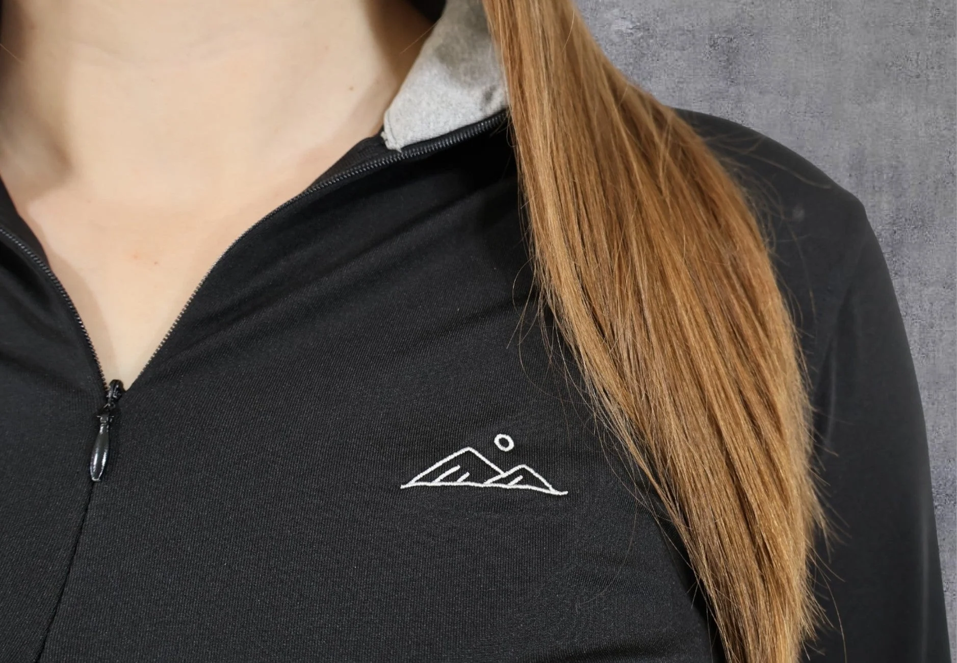 Women's Performance 1/4 Zip - Black - Image 3